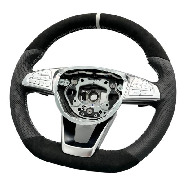 Mercedes W205 C63 W176 A53 W213 AMG Lenkrad neu Beziehen